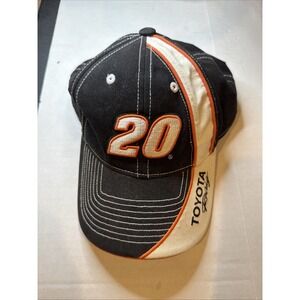 Tony Stewart #20 Adjustable Hat Toyota Racing Chase Authentic Black Nascar